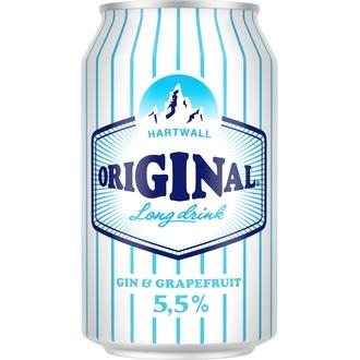 Hartwall Original Long Drink Wl Grapefruit 5,5% 0,33 L