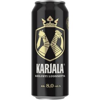 Karjala IVB olut 8% 0,5 l kalorit ja ravintosisältö
