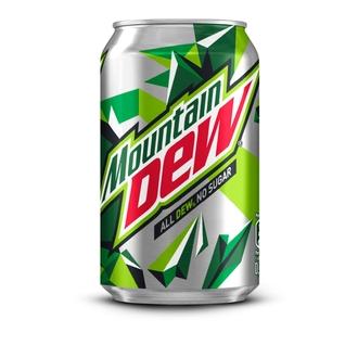 Mountain Dew No Sugar Virvoitusjuoma 0,33 L