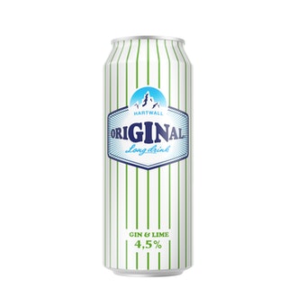 Original Lime Long Drink 4,5% 0,5l kalorit ja ravintosisältö
