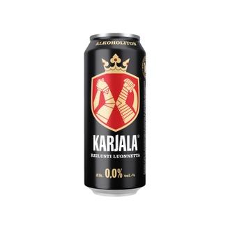 Karjala olut 0,0% 0,5l kalorit ja ravintosisältö