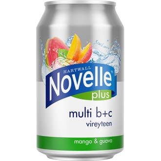 Novelle Plus Multi B+C 0,33l kalorit ja ravintosisältö - 17 kcal