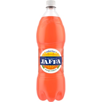 Hartwall Jaffa mango-meloni sokeriton 1,5l kalorit ja ravintosisältö