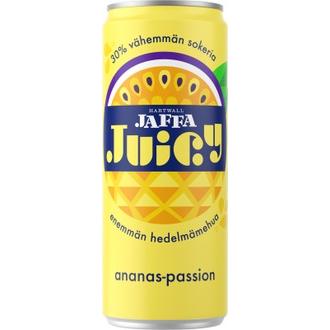 Hartwall Jaffa Juicy Ananas-Passion 0,33l kalorit ja ravintosisältö
