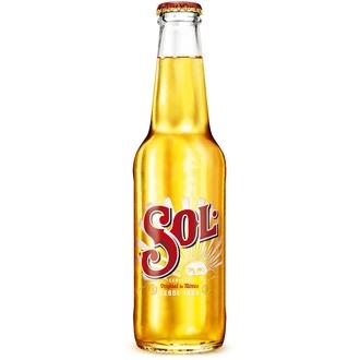 Sol olut 4,2% 0,33 l kalorit ja ravintosisältö