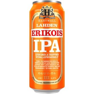 Lahden Erikois IPA olut 4,5% 0,5 l kalorit ja ravintosisältö