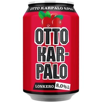 Otto Karpalo 8% 0,33 l kalorit ja ravintosisältö