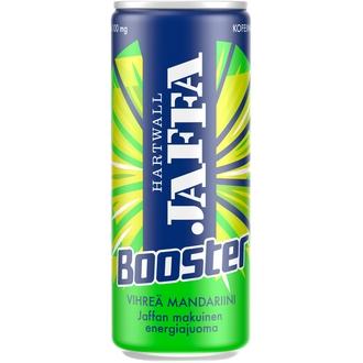 Jaffa Booster Vihreä mandariini energy drink 0,33 l kalorit ja ravintosisältö - 29 kcal