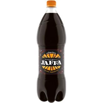 Hartwall Jaffa Musta Appelsiini Sokeriton virvoitusjuoma 1,5 l kalorit ja ravintosisältö