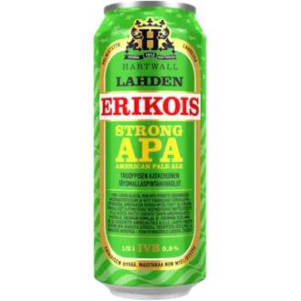 Lahden Erikois American Strong Pale Ale olut 5,8% 0,5 l kalorit ja ravintosisältö - 43 kcal