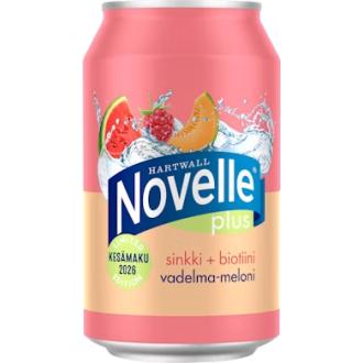 Hartwall Novelle Plus Limited Edition Vadelma-Meloni 0,33l