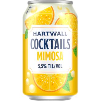 Hartwall Cocktails Mimosa 5,5% 0,33l kalorit ja ravintosisältö - 60 kcal