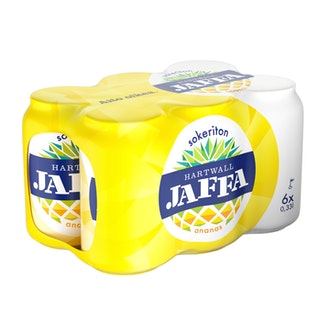 Hartwall Jaffa Ananas sokeriton 0,33l 6-pack kalorit ja ravintosisältö