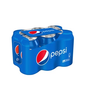 Pepsi 0,33l 6-pack kalorit ja ravintosisältö - 41 kcal