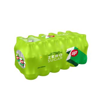 7UP Zero Sugar virvoitusjuoma 0,33l 18-pack kalorit ja ravintosisältö - 1 kcal