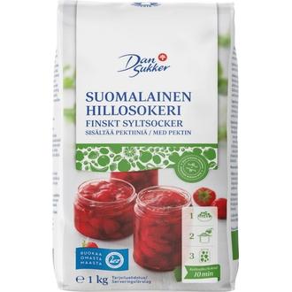 Dansukker Suomalainen Hillosokeri 1kg kalorit ja ravintosisältö