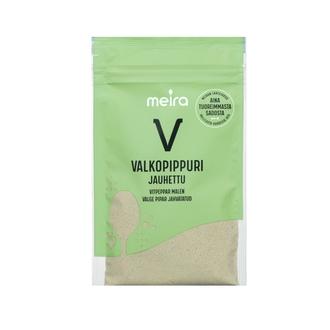 Meira Valkopippuri jauhettu 31g kalorit ja ravintosisältö - 296 kcal