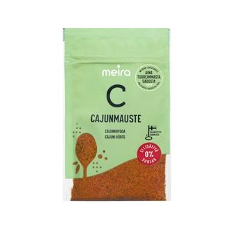 Meira Cajunmauste ei lisättyä suolaa 32g kalorit ja ravintosisältö