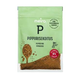 Meira Pippurisekoitus ei lisättyä suolaa 80g kalorit ja ravintosisältö - 309 kcal