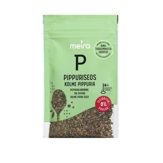 Meira Pippuriseos kolme pippuria ei lisättyä suolaa 32g kalorit ja ravintosisältö - 260 kcal