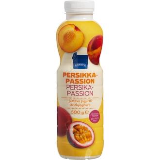 Rainbow juotava persikka-passionjogurtti 500 g kalorit ja ravintosisältö - 59 kcal
