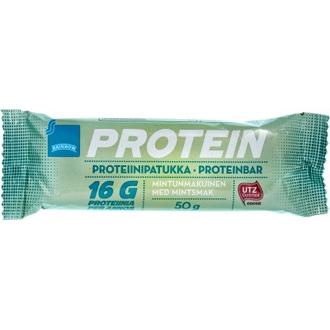 Rainbow Mintunmakuinen proteiinipatukka 50 g kalorit ja ravintosisältö - 395 kcal