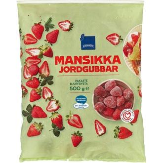 Rainbow 500g mansikka, pakaste kalorit ja ravintosisältö - 31 kcal