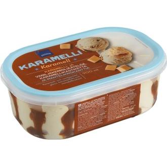 Rainbow 900ml kermajäätelö karamelli kalorit ja ravintosisältö - 241 kcal