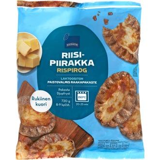 Rainbow Riisipiirakka 9x80g pakaste kalorit ja ravintosisältö