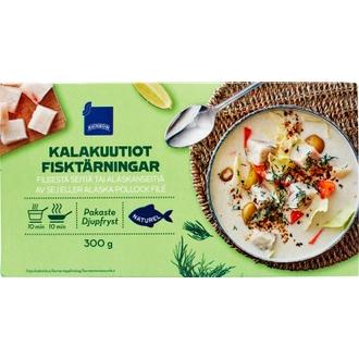 Rainbow 300g kalakuutiot pakaste kalorit ja ravintosisältö - 79 kcal