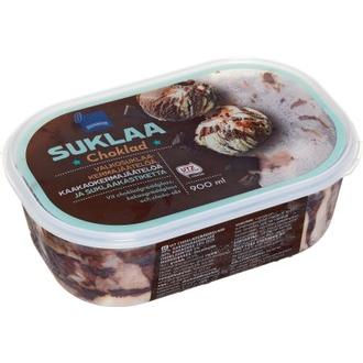 Rainbow 900ml suklaakermajäätelö kalorit ja ravintosisältö - 233 kcal