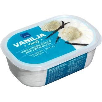 Rainbow 900ml vaniljakermajäätelö kalorit ja ravintosisältö - 203 kcal