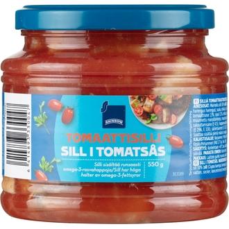Rainbow tomaattisilli 550g kalorit ja ravintosisältö - 143 kcal