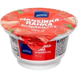 Rainbow 150g mansikkarahka 4% kalorit ja ravintosisältö - 131 kcal