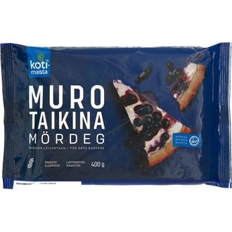 Kotimaista 400 g murotaikina pakaste, laktoositon, maidoton kalorit ja ravintosisältö - 404 kcal
