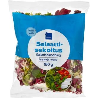 Rainbow 180g salaattisekoitus kalorit ja ravintosisältö - 16 kcal