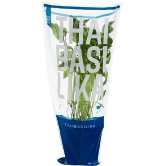 Kotimaista suomalainen thaibasilika ruukussa kalorit ja ravintosisältö