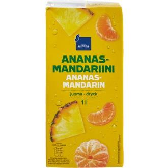 Rainbow ananas-mandariinijuoma 1l