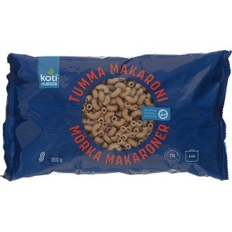 Kotimaista Tumma Makaroni 350G kalorit ja ravintosisältö - 347 kcal