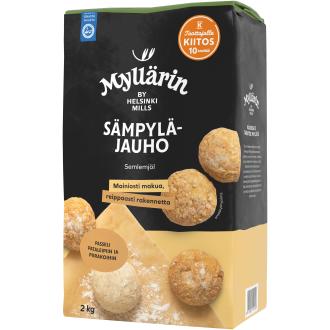 Myllärin Sämpyläjauho 2kg kalorit ja ravintosisältö - 354 kcal
