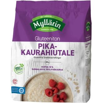 Myllärin Gluteeniton Pikakaurahiutale 800 g kalorit ja ravintosisältö - 370 kcal