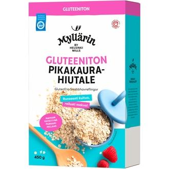 Myllärin Gluteeniton Pikakaurahiutale 450 g kalorit ja ravintosisältö - 370 kcal