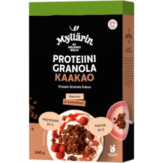 Myllärin proteiinigranola kaakao 340g