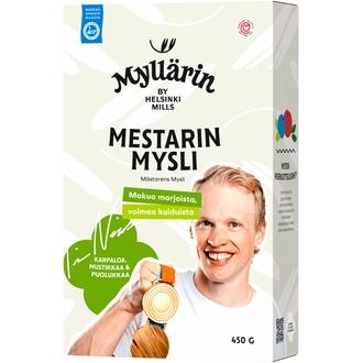 Myllärin Mestarin Mysli 450 g kalorit ja ravintosisältö