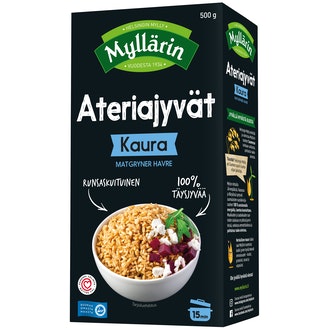 Myllärin ateriajyvät 500g kaura kalorit ja ravintosisältö - 365 kcal