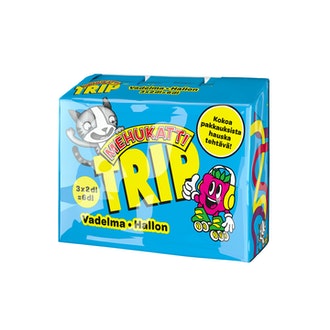 Trip juoma 2dl vadelma 3-pack kalorit ja ravintosisältö - 39 kcal