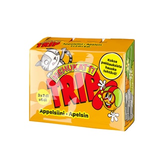 Trip juoma 2dl appelsiini 3-pack kalorit ja ravintosisältö