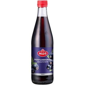 Marli Mustaherukkamehutiiviste 1+4 0,5L kalorit ja ravintosisältö