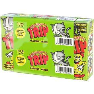 Mehukatti TRIP Päärynäjuoma 2dl 3-pack kalorit ja ravintosisältö