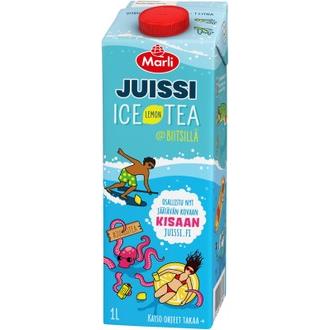 Marli Juissi Ice Tea Sitruunajääteejuoma 1 L kalorit ja ravintosisältö
